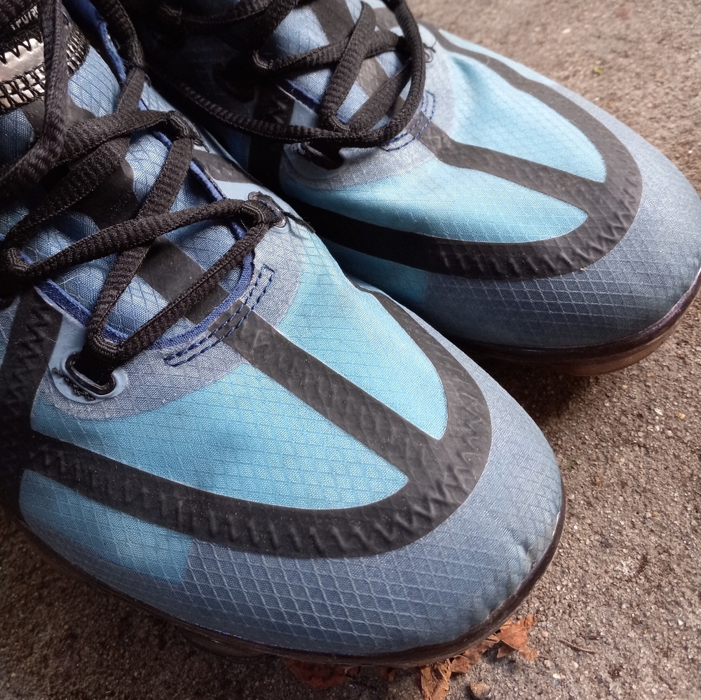 Nike Vapormax Indigo Force/Light Blue Fury-Black 2019 sneakers men size 9.5 - Picture 3 of 6